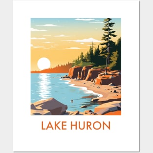 LAKE HURON Posters and Art